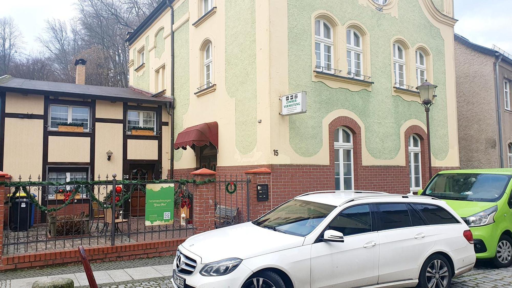 Apartment Gruener Fuerst Mit Sitzecke Im Innenhof & Naehe Park & Erdgeschoss Бад-Мускау Экстерьер фото